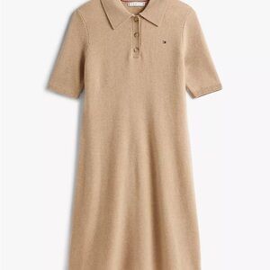 Wool polo dress